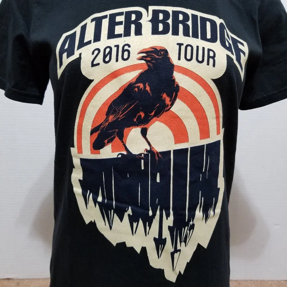 Alter Bridge shirt Small 2016 Tour crow graphic concert band merch two sided - Picture 5 of 9